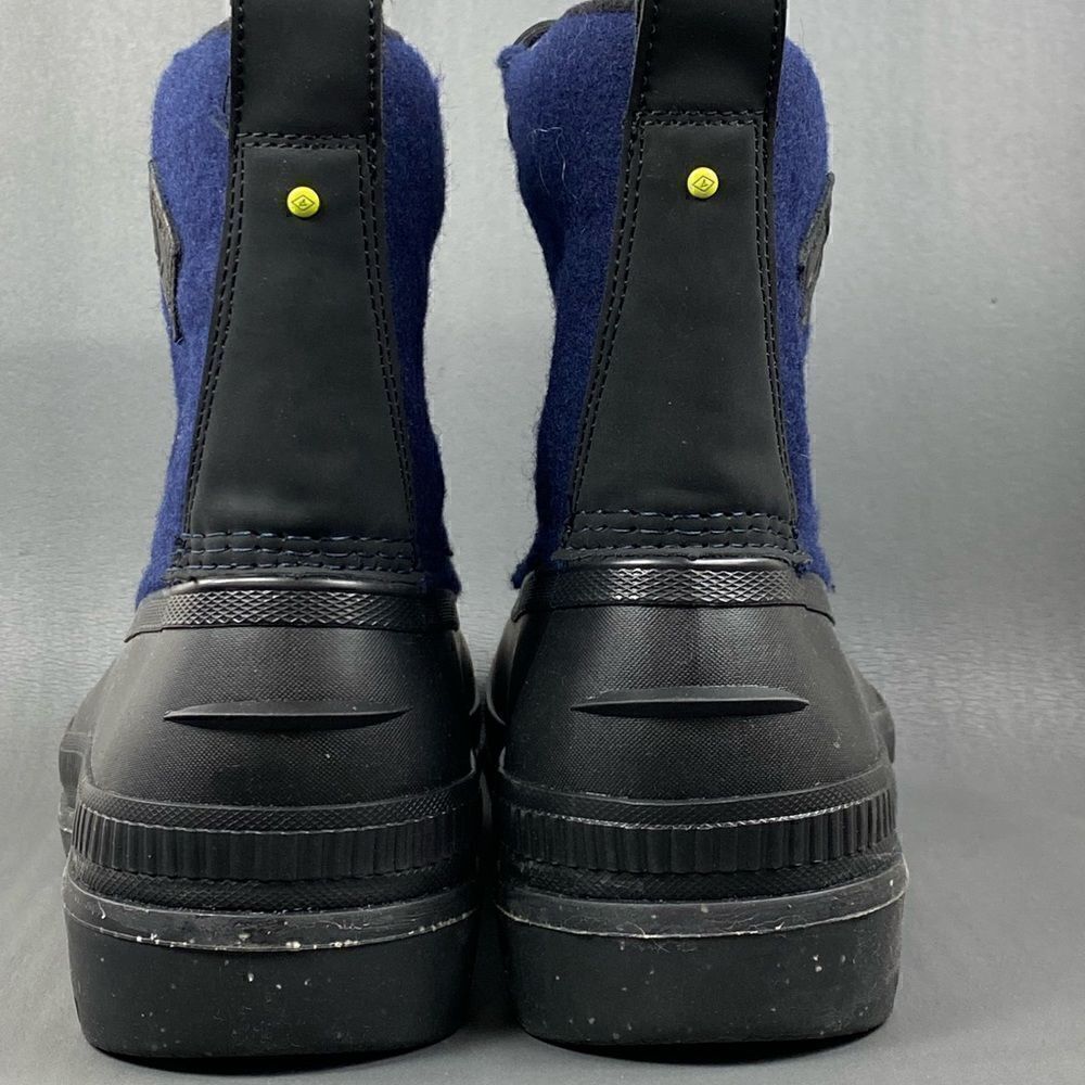 SPERRY Ice Bay Wool Navy Boots mens size 8.5 (new without Box) - Picture 3 of 9